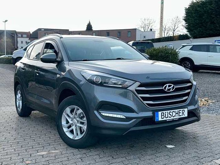 Hyundai TUCSON blue Classic 2WD #AHK,Prins Gasanlage LPG